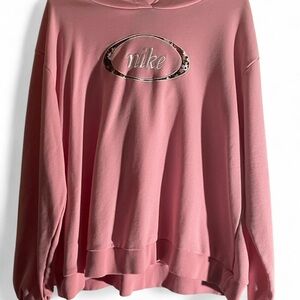 Nike Women's Hoodie in Soft Pink